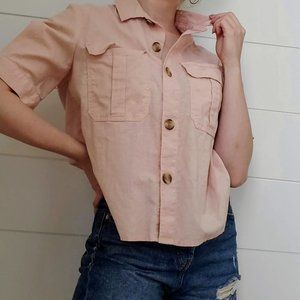 Linen Button Up